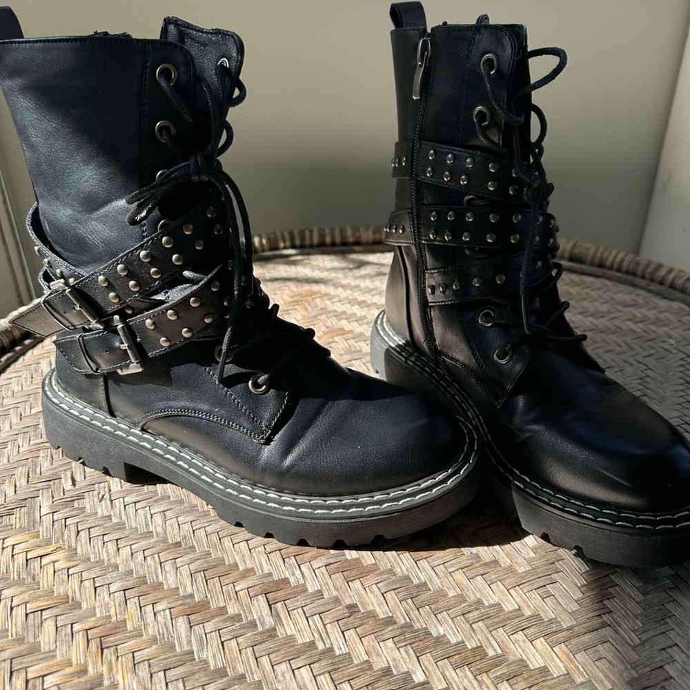 Zigi Soho Black Leather Boots